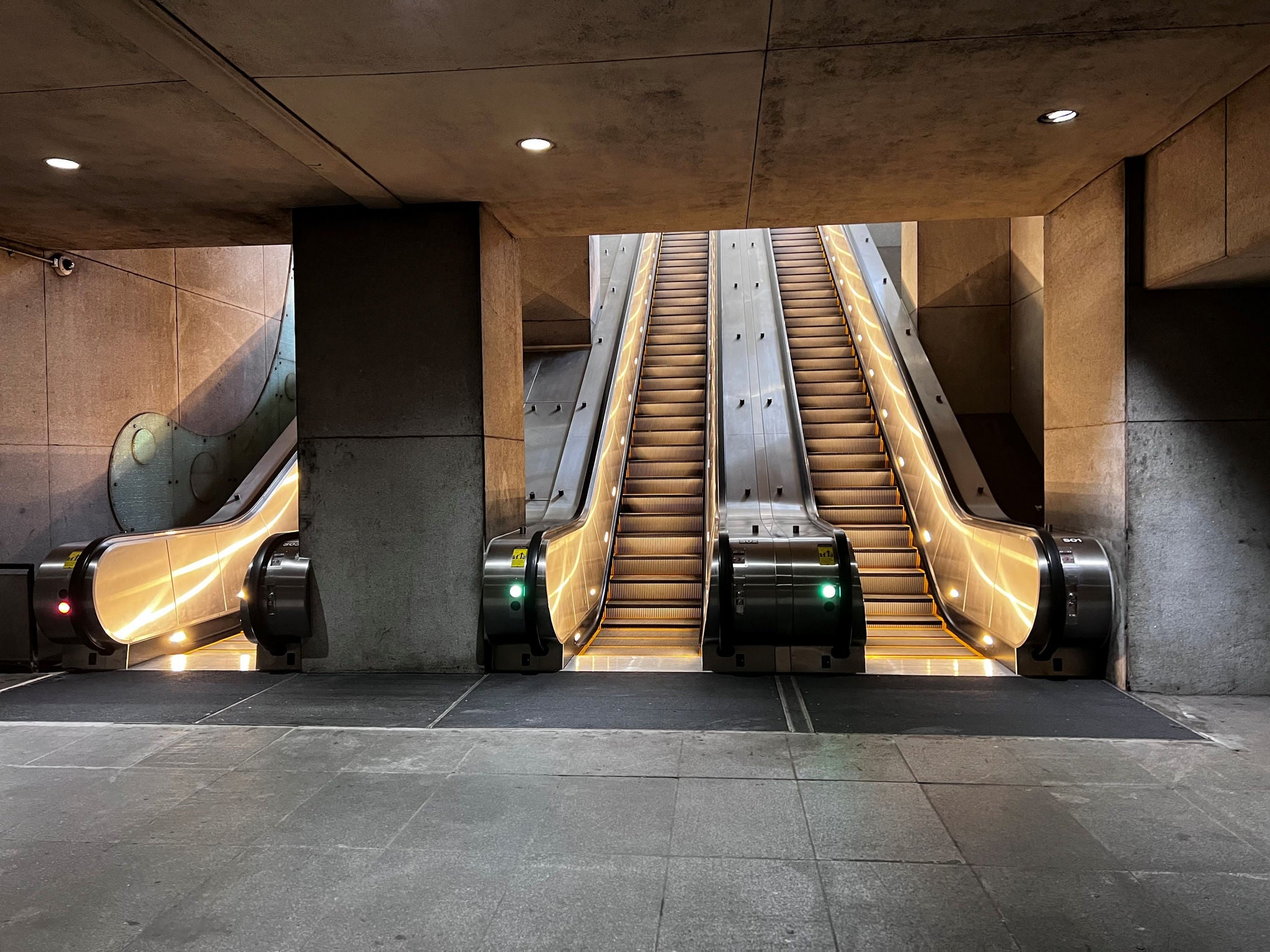 Photos taken on March 26, 2024.

The Farragut North K Street entrance reopened on Monday, March 25, 2024.
