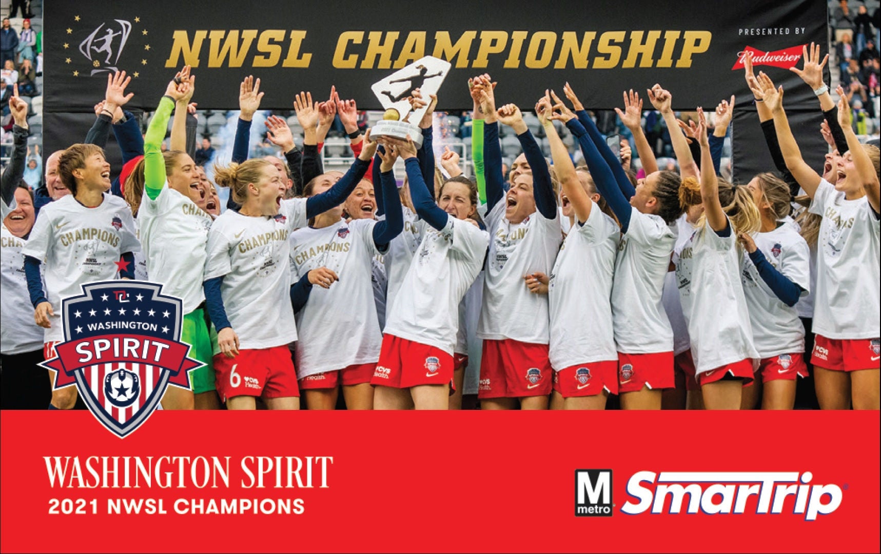 2021 NWSL Champion Spirit Cards