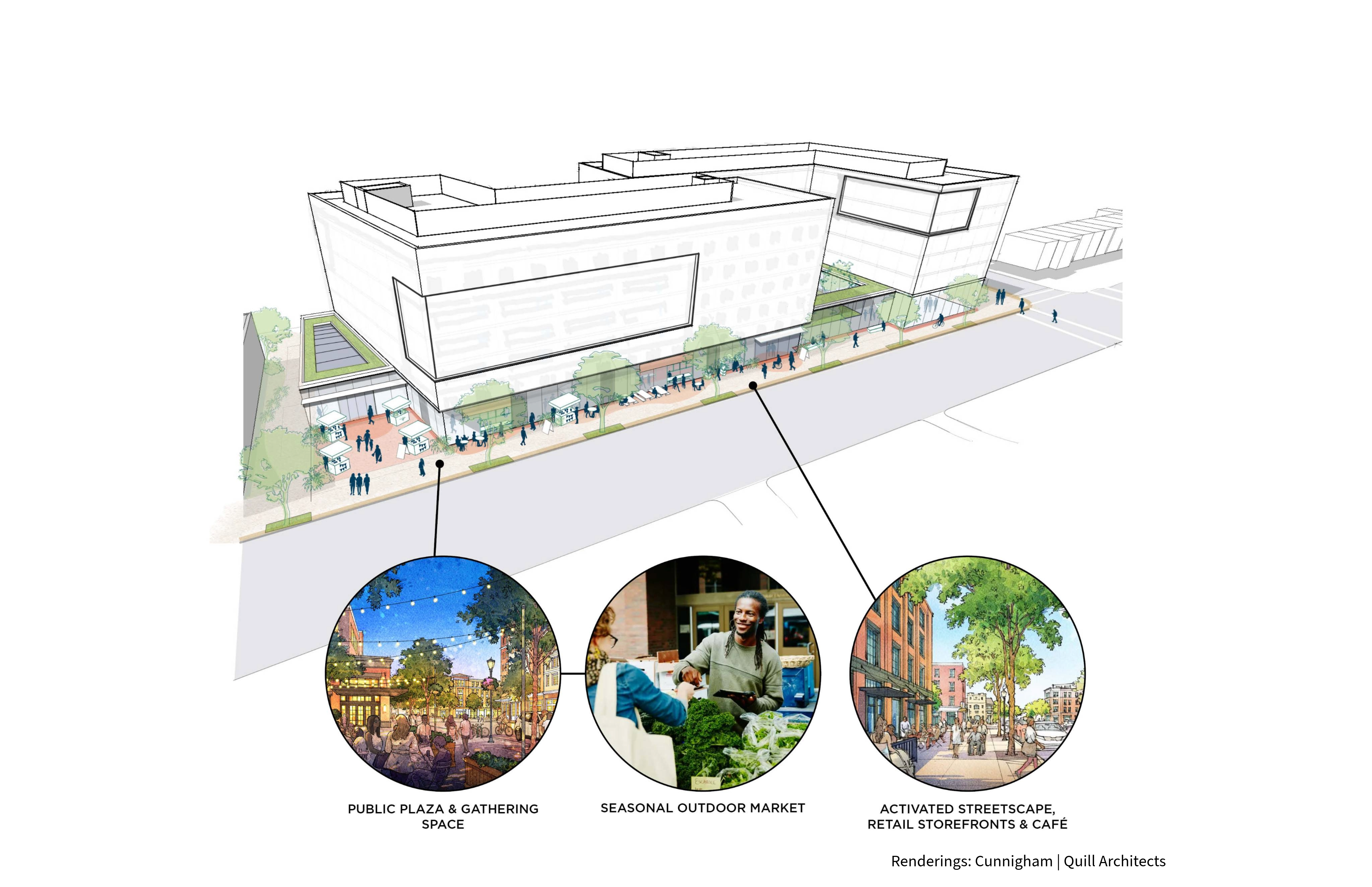 rendering of building
