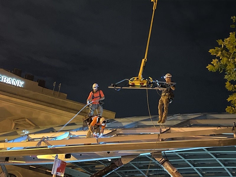 Skylight & Glass Installation