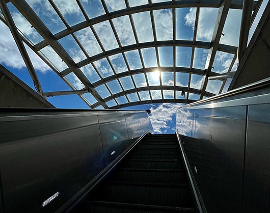 Canopy at Brookland Station